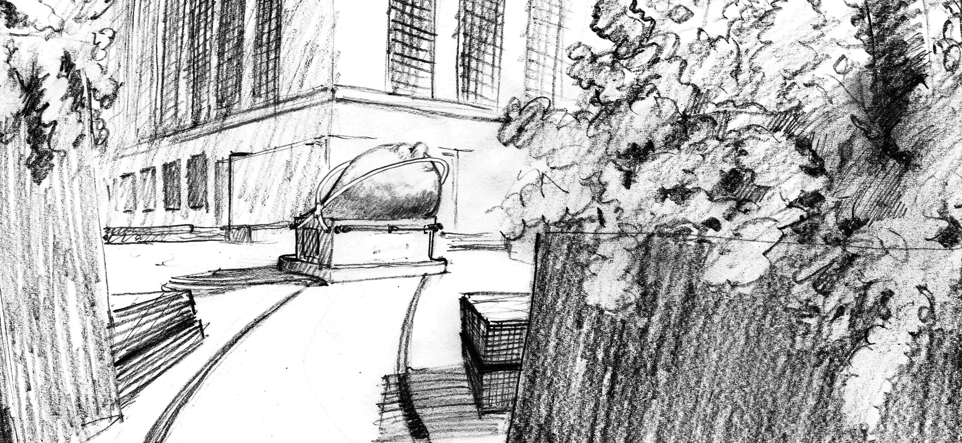 Lena Henke, Ascent of a Woman, draft for High Line Plinth, NY, Copyright the artist 2017