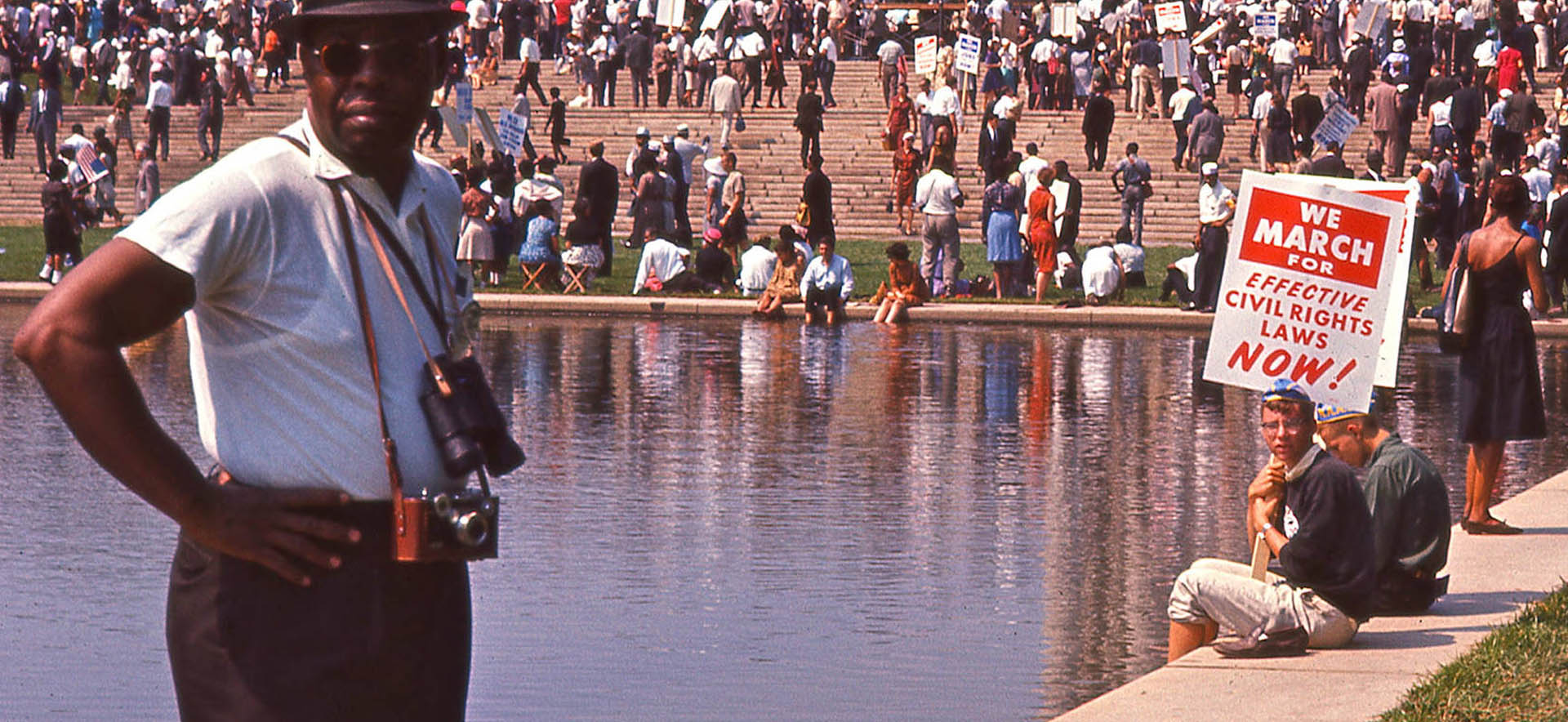 6. Crowd gathering at the Lincoln Memorial for the March on Washington in I AM NOT YOUR NEGRO, a Magnolia Pictures release. Photo courtesy of Magnolia Pictures