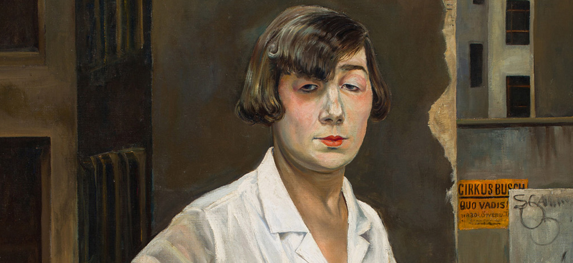 Rudolf Schlichter, Margot [Detail], 1924, Stadtmuseum Berlin, © Viola Roehr von Alvensleben, München, Photo: Michael Setzpfandt, Berlin