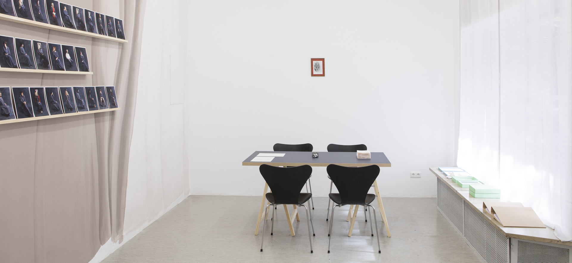 Miachal Heiman, Ausstellungsansicht, 2018, Foto: Eike Walkenhorst