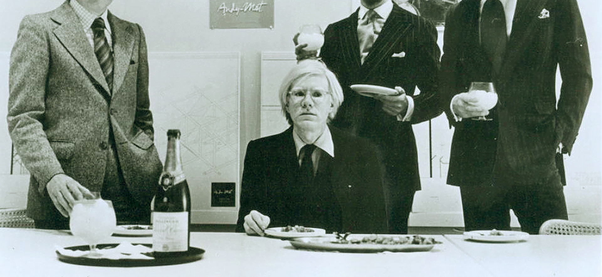 Andy Warhol, Andy-Mat, 1977 (mit Araldo Cossutta, developer Geoffrey Leeds, and financier C. Cheever Hardwick III)