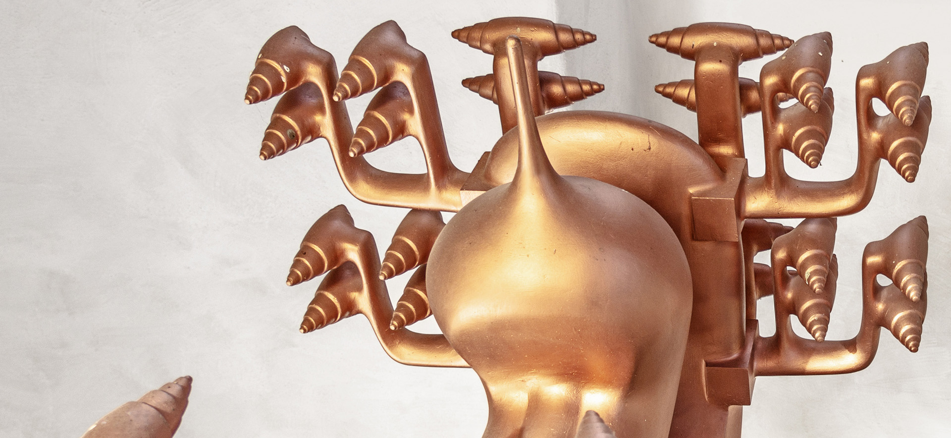 Bruno Gironcoli, Ohne Titel (Detail), 1996 © the Estate Bruno Gironcoli, Foto: Hans Christian Krass