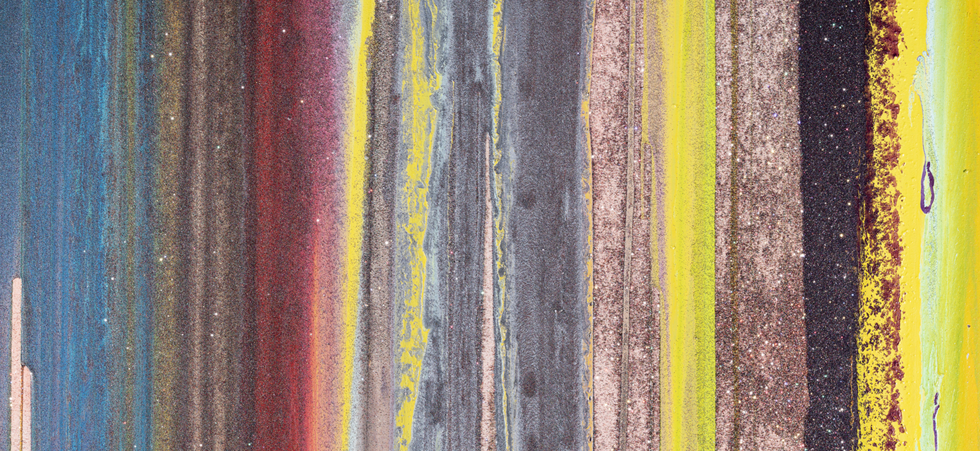 John M Armleder, Divino, 2019, Detail, Courtesy David Kordansky Gallery LA, Foto: Julien Gremaud