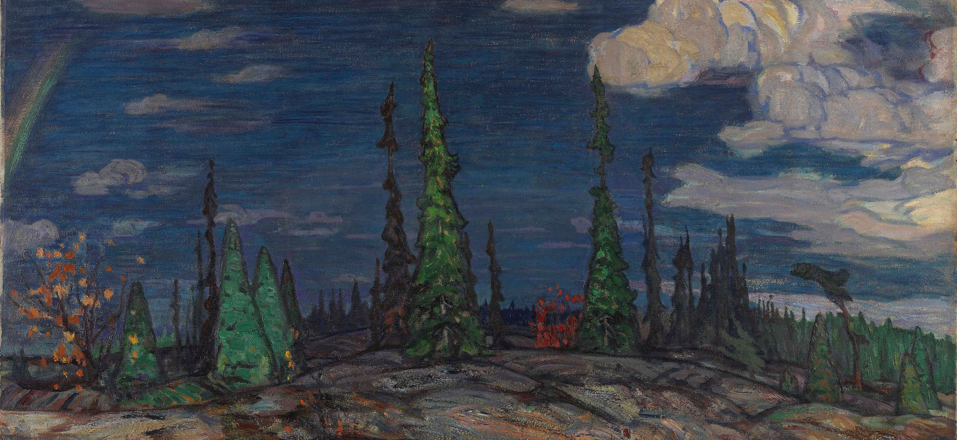 A.Y. Jackson, Terre Sauvage, 1913, National Gallery of Canada, Ottawa, Photo: NGC, VG Bild-Kunst, Bonn 2021  