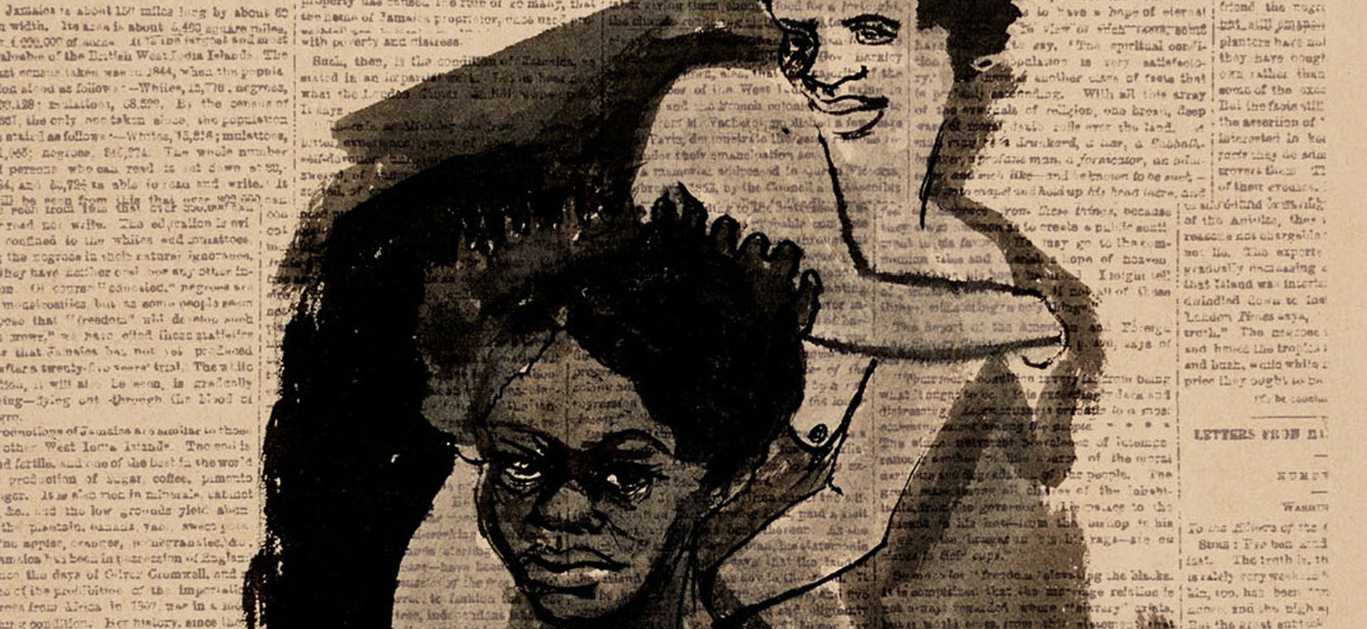Kara Walker, Untitled, 2019, aus der Serie mit 36 Werken: Notebooks 2019 © Kara Walker