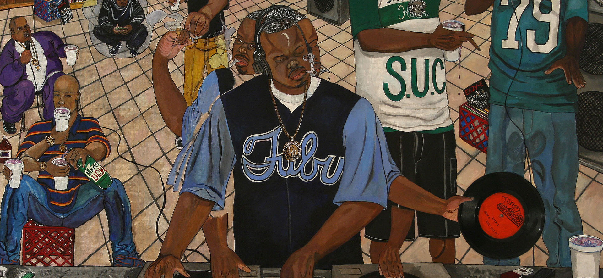 Detail: THE CULTURE (29. FEBRUAR – 26. MAI 2024), El Franco Lee II, DJ Screw in Heaven, 2008 © El Franco Lee II