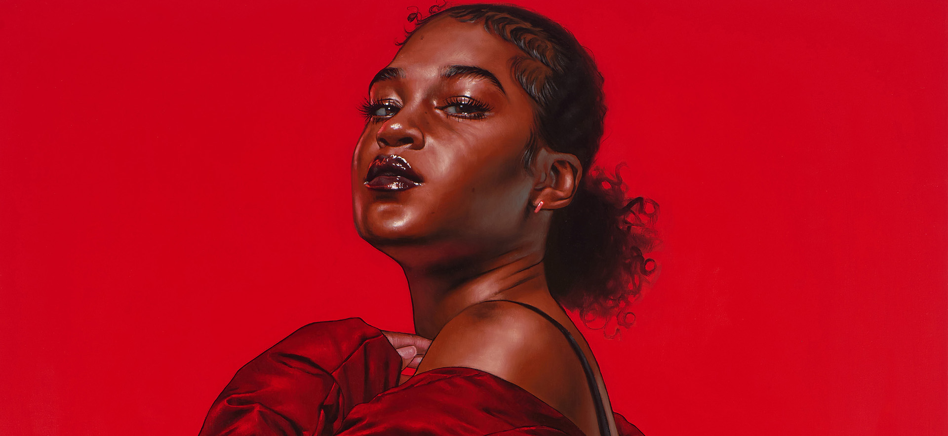 Detail: Monica Ikegwu, Open/Closed, 2021, Courtesy der Künstlerin und Galerie Myrtis, © Monica Ikegwu